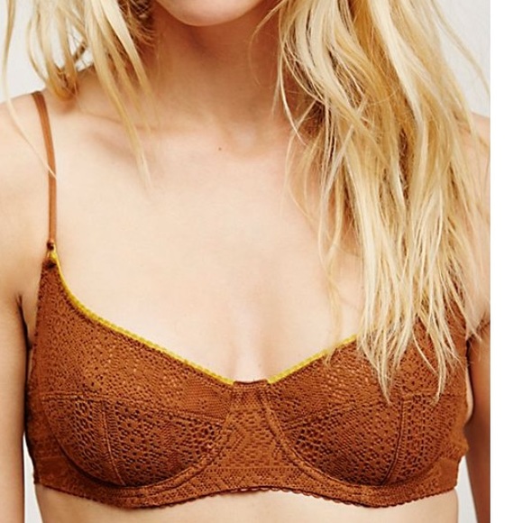 Free People Other - Free People Cheeky Lace Bra